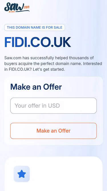 Screenshot of fidi.co.uk