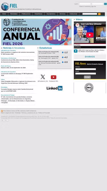Screenshot of fiel.org