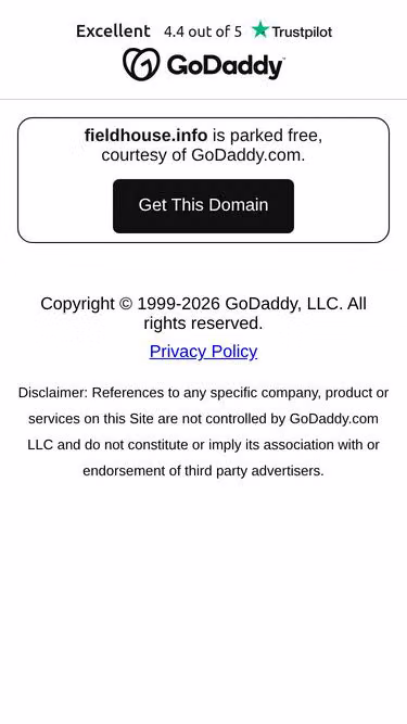 Screenshot of fieldhouse.info