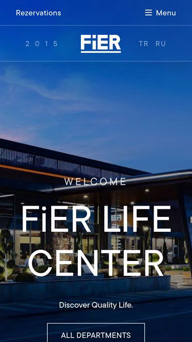 Screenshot of fier.com.tr