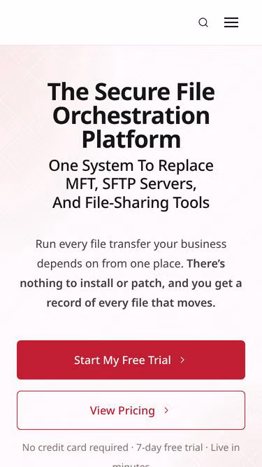 Screenshot of files.de