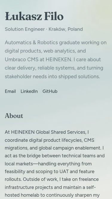 Screenshot of filo.ovh