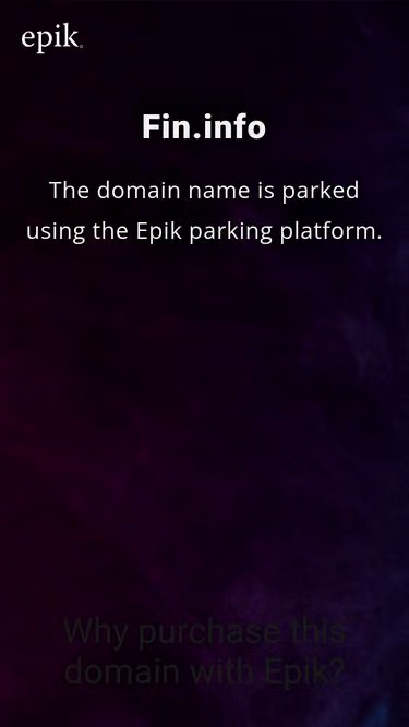 Screenshot of fin.info