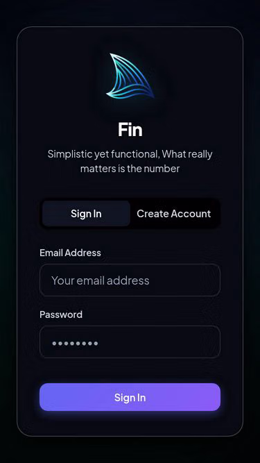 Screenshot of fin.my.id