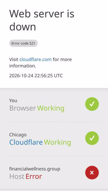 Screenshot of financialwellness.group