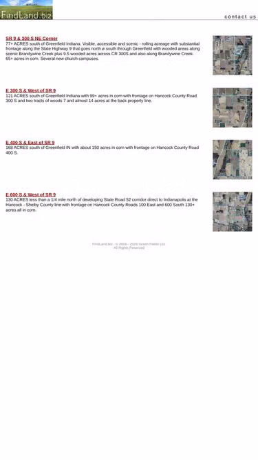 Screenshot of findland.biz