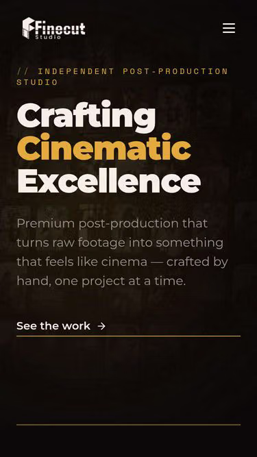 Screenshot of finecut.com