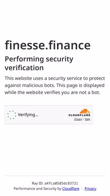 Screenshot of finesse.finance