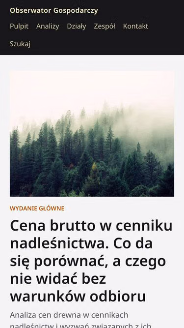 Screenshot of fing.pl