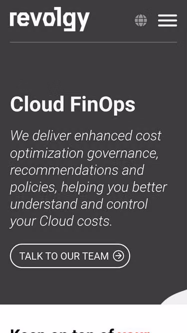 Screenshot of finops.cz