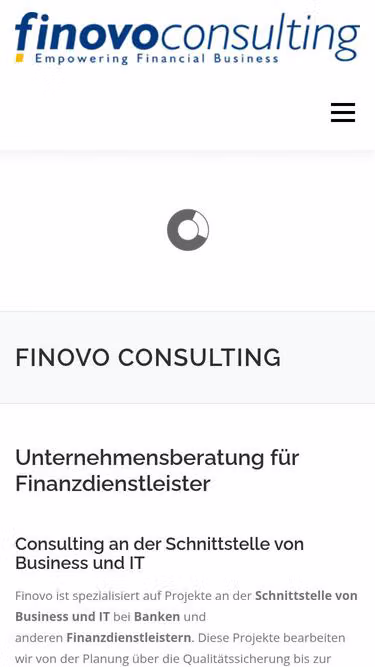 Screenshot of finovo.de