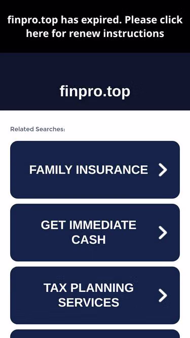 Screenshot of finpro.top