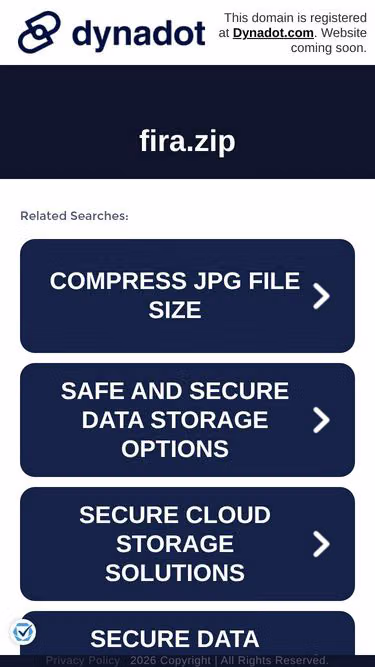 Screenshot of fira.zip