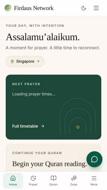 Screenshot of firdaus.net