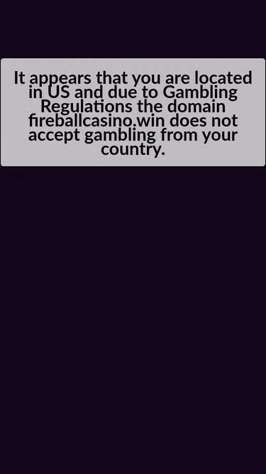 Screenshot of fireballcasino.win