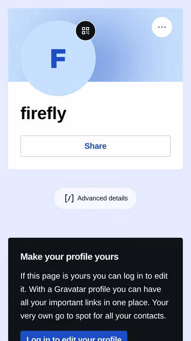 Screenshot of firefly.place