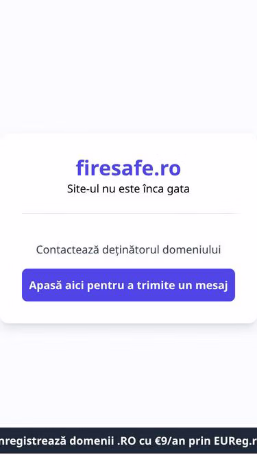 Screenshot of firesafe.ro