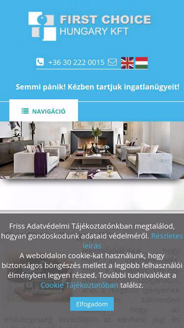 Screenshot of firstchoice.hu