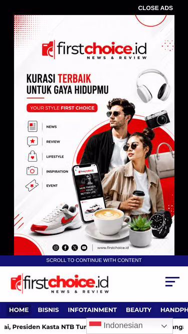 Screenshot of firstchoice.id