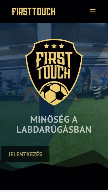 Screenshot of firsttouch.hu