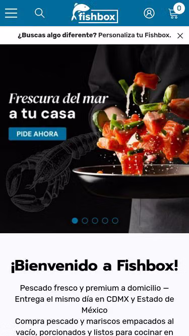 Screenshot of fishbox.com.mx