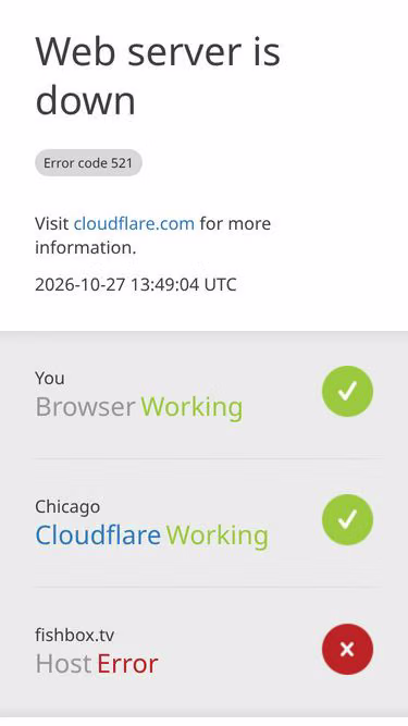 Screenshot of fishbox.tv