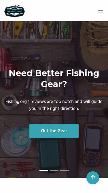 Screenshot of fishing.org