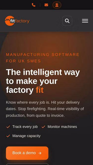 Screenshot of fitfactory.com