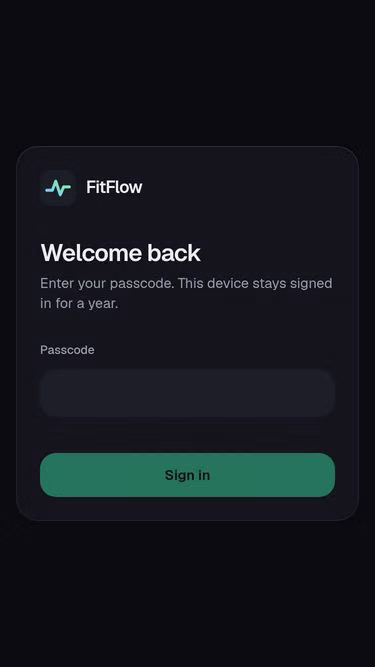 Screenshot of fitflow.nz