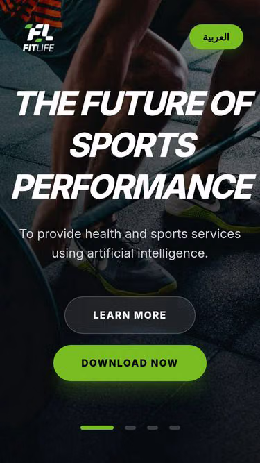 Screenshot of fitlife.sa