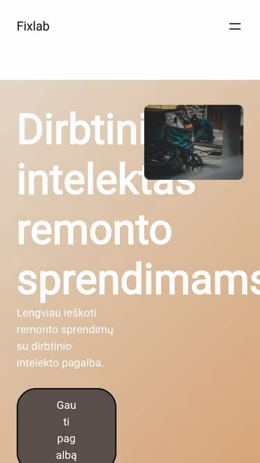 Screenshot of fixlab.lt