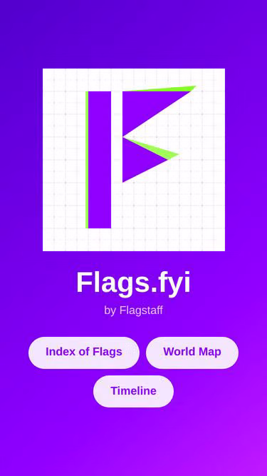 Screenshot of flags.fyi