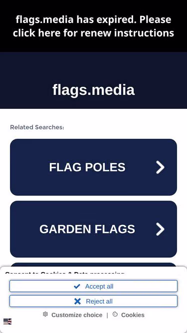 Screenshot of flags.media
