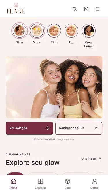 Screenshot of flare.sale