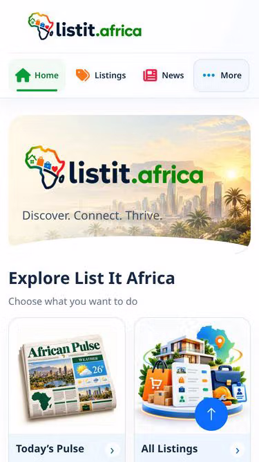 Screenshot of flash.africa