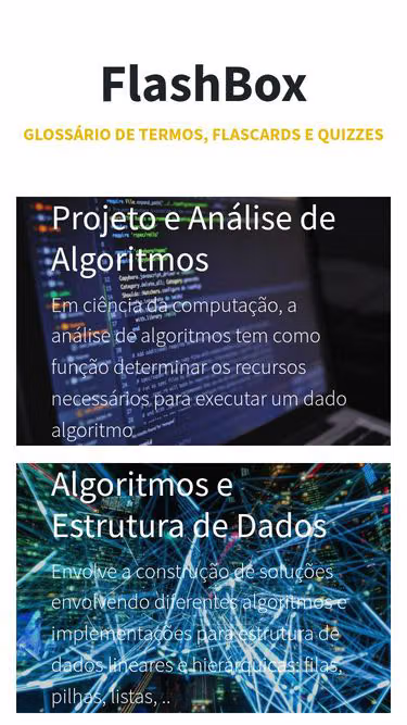 Screenshot of flashbox.app.br