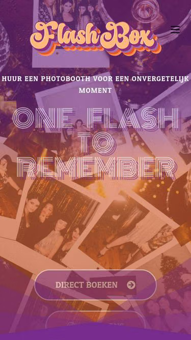 Screenshot of flashbox.nl