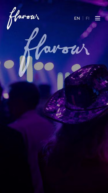 Screenshot of flavours.fi