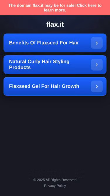 Screenshot of flax.it