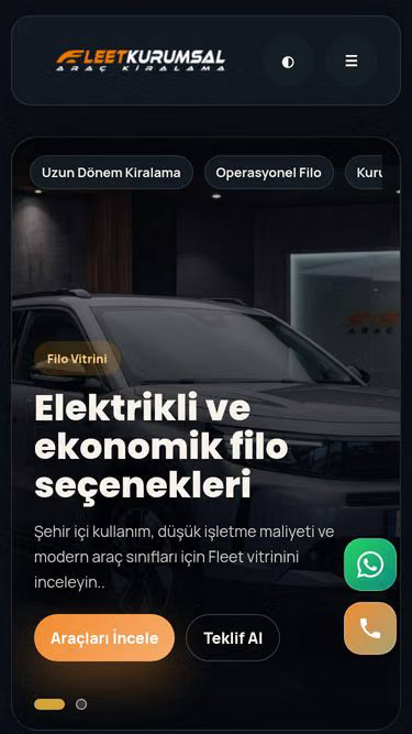 Screenshot of fleet.com.tr