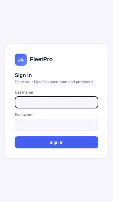 Screenshot of fleetpro.dev