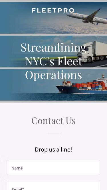Screenshot of fleetpro.nyc