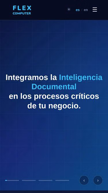 Screenshot of flexcom.ai