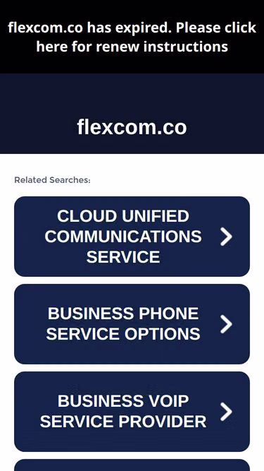 Screenshot of flexcom.co