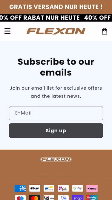 Screenshot of flexon.site