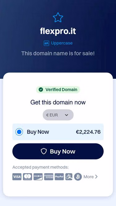 Screenshot of flexpro.it