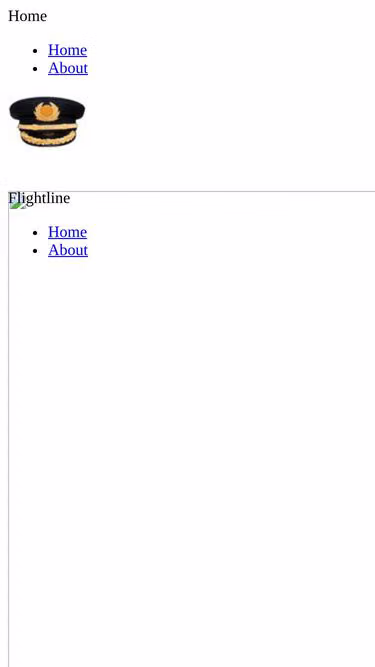Screenshot of flightline.se