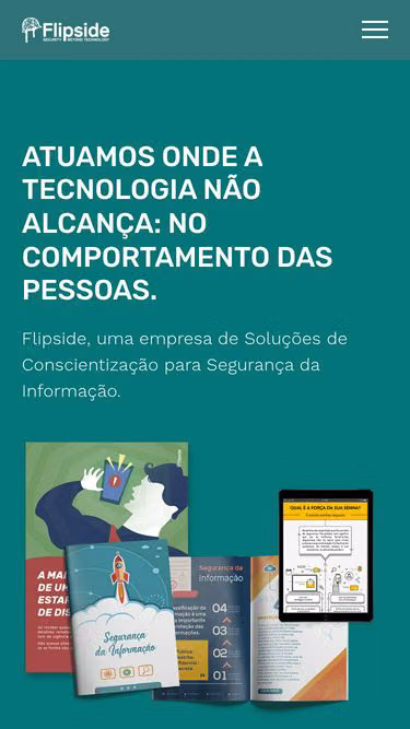 Screenshot of flipside.com.br