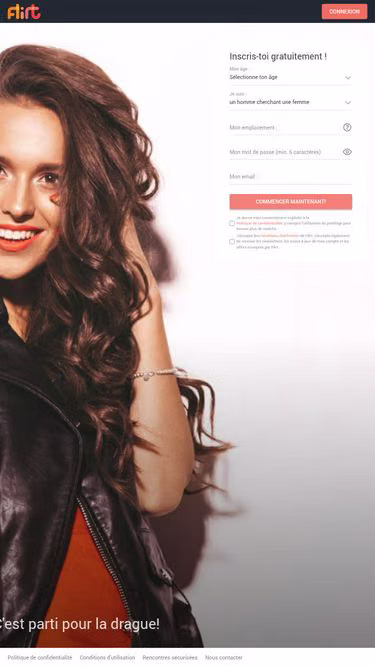Screenshot of flirt.fr