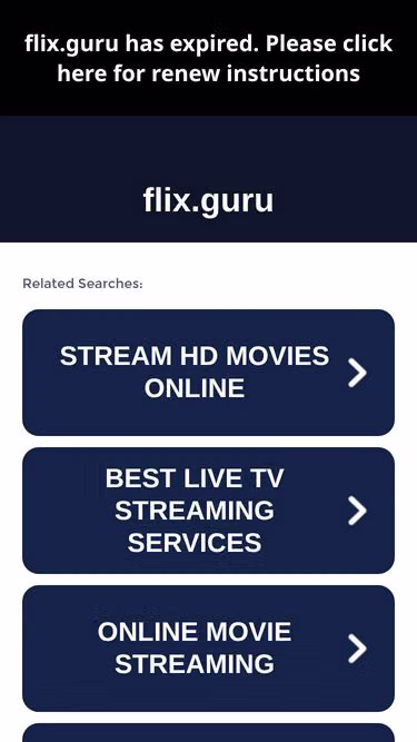 Screenshot of flix.guru